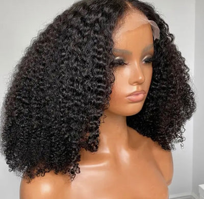 Kinky Coil Wig Custom Closure wig